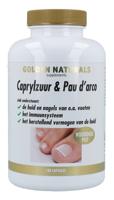 Golden Naturals Caprylzuur & Pau D'Arco Formule Capsules