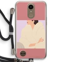 Cosy: LG K10 (2017) Transparant Hoesje met koord