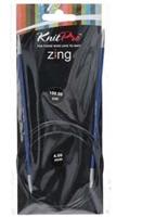 KnitPro Zing Rondbreinaalden 100cm 4,00 mm