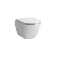 Laufen Lua wandcloset 36x52x34.5cm zonder spoelrand met antikalkbehandeling Keramiek wit h8200804000001