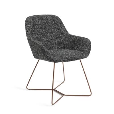 Jesper Home Eetkamerstoel 'Kushi' Beehive Rose, kleur Skyfall