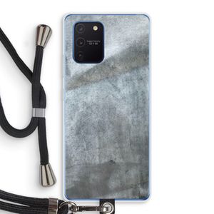 Grey Stone: Samsung Galaxy Note 10 Lite Transparant Hoesje met koord