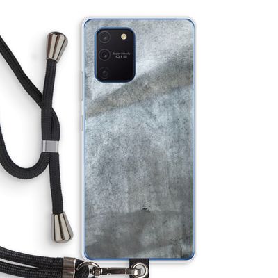 Grey Stone: Samsung Galaxy Note 10 Lite Transparant Hoesje met koord