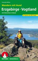 Wandelgids Wandern mit Hund Erzgebirge - Vogtland | Rother Bergverlag