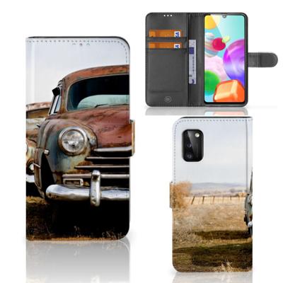 Samsung Galaxy A41 | Telefoonhoesje met foto | Vintage Auto