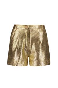 Like Flo zomer short meisjes - goud - suede - Finn