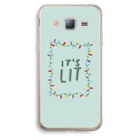 It's Lit: Samsung Galaxy J3 (2016) Transparant Hoesje