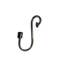 Countryfield Kandelaar haak zwart voor dinerkaars