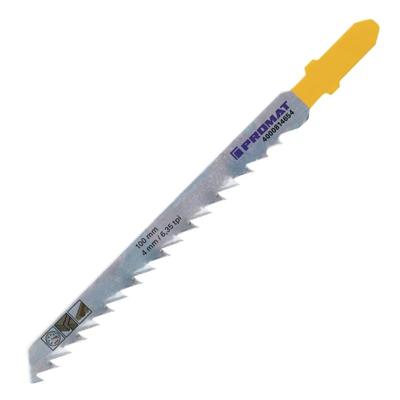 Promat Decoupeerzaagblad | totale lengte 100 mm | tandverdeling 4 mm dikte 1,27 mm | HCS | 5 stuks / kaart - 4000814654 4000814654