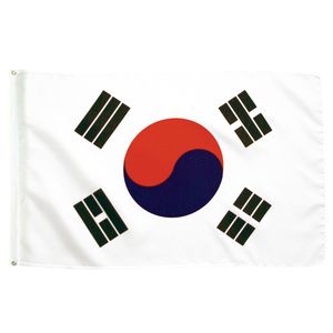 Zuid-Korea Vlag (90 x 150cm)