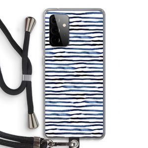 Verrassende lijnen: Samsung Galaxy A72 5G Transparant Hoesje met koord