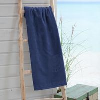 Seahorse Seahorse Strandlaken Shells Navy 100x200 Seahorse Seahorse Strandlaken Shells Navy 100x200