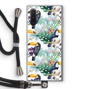 Tukans: Samsung Galaxy Note 10 Transparant Hoesje met koord