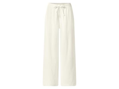 esmara Mousseline dames broek (Wit, M (40/42))