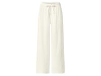 esmara Mousseline dames broek (Wit, M (40/42))