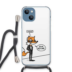 GSM secure: iPhone 13 Transparant Hoesje met koord