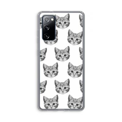 Kitten: Samsung Galaxy S20 FE / S20 FE 5G Transparant Hoesje
