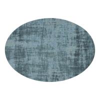 Vloerkleed Rovinj ellips lichtblauw 33
