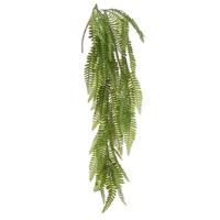 Louis Maes kunstplanten - Varen - groen - hangende takken bos van 70 cm - thumbnail
