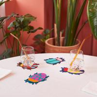 Kevers onderzetters (set van 4)