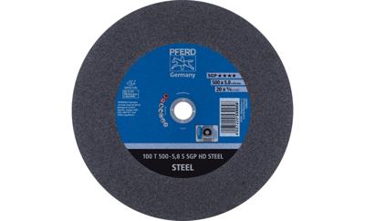 PFERD 100 T 500-5,8 S SGP HD STEEL/40,0 66325225 Doorslijpschijf recht 500 mm 5 stuk(s) Getemperd staal, Staal