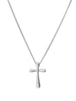 TANE México 1942 collier à pendentif Drop Cross - Argent