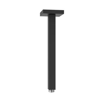 Douchearm Tres Exclusive | 29 cm | Plafond montage | Messing | Vierkant | Zwart mat