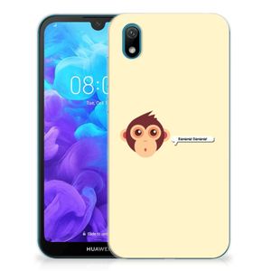 Huawei Y5 (2019) Telefoonhoesje met Naam Monkey