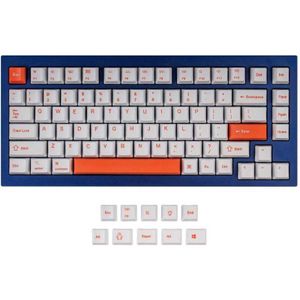 JM-70 OEM Dye-Sub PBT Keycap Set - Orange Keycaps