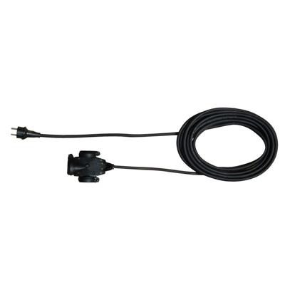 Ivana 3-weg verlengkabel 10mtr 3x1,5mm² - IP44