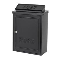 KS Verlichting Zwart brievenbusPostbox B6 - 17134