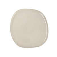 Dinerbord Bidasoa Ikonic Wit Keramisch 26,5 x 25,7 x 1,5 cm (4 Stuks) (Pack 4x)
