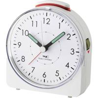 TFA Dostmann 60.1513.02 Wekker Zendergestuurd Wit Fluorescerende Wijzers