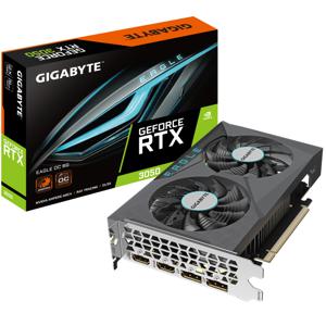 Gigabyte Nvidia GeForce RTX 3050 Videokaart EAGLE OC 6 GB GDDR6-RAM PCIe x16 DisplayPort, HDMI Overclocked