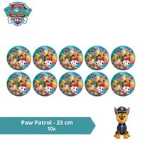 Bal - Voordeelverpakking - Paw Patrol - 23 cm - 10 stuks - thumbnail