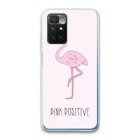 Pink positive: Xiaomi Redmi 10 Transparant Hoesje