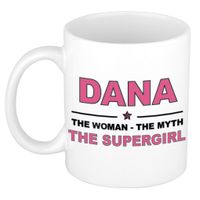 Dana The woman, The myth the supergirl cadeau koffie mok / thee beker 300 ml