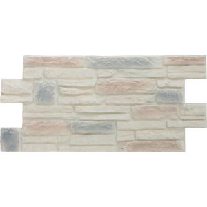 3D XL Wandpaneel Piedra Blanca Noir 126x59x4.4cm