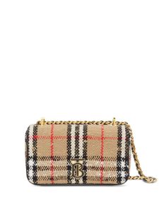 Burberry pochette Lola à motif Vintage Check - Tons neutres