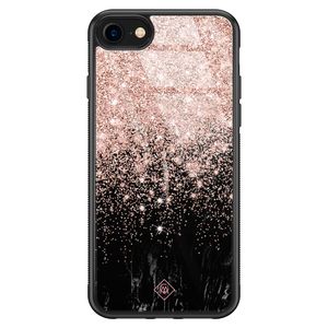 iPhone 8/7 glazen hardcase - Marmer twist
