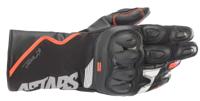 ALPINESTARS SP-365 Drystar Gloves, Tussenseizoen motorhandschoenen, Zwart-Rood Fluo-Wit