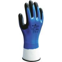 Showa handschoenen - 477 - maat XXL - blauw / zwart - nitril - thermal