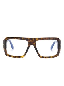 TOM FORD Eyewear lunettes de vue FT5903Bà monture carrée - Marron