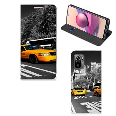 Xiaomi Redmi Note 10 4G | 10S | Poco M5s | Book Cover | New York Taxi