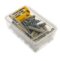 Schr. 8mm plug 5,0x70mm verz 30st - Deltafix