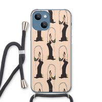Pop Some Kim: iPhone 13 Transparant Hoesje met koord