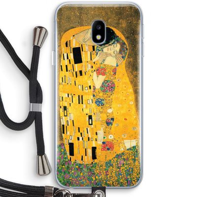 Der Kuss: Samsung Galaxy J3 (2017) Transparant Hoesje met koord