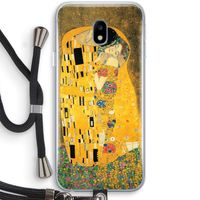 Der Kuss: Samsung Galaxy J3 (2017) Transparant Hoesje met koord