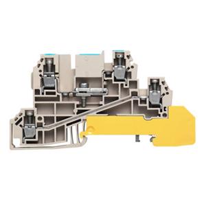 Weidmüller 1029800000 Verdeler-serieklem Schroeven Donkerbeige 50 stuk(s)
