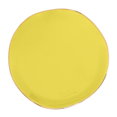 Good Morning bord Limelight, Ø17 cm (set van 4)